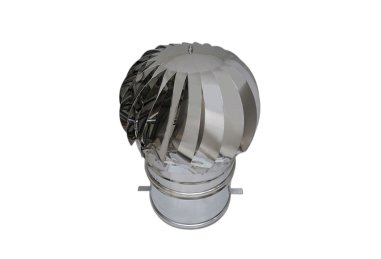 Aspiratore eolico in acciaio INOX Ø250 per cabine elettriche EN 1856