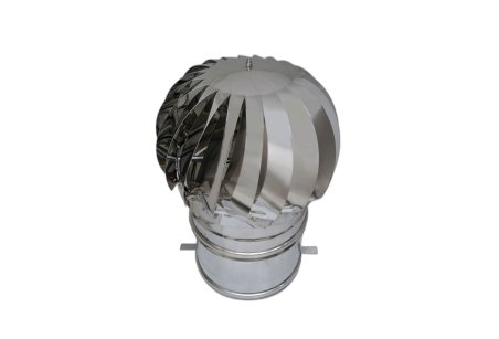 Aspiratore eolico in acciaio INOX Ø250 per cabine elettriche EN 1856