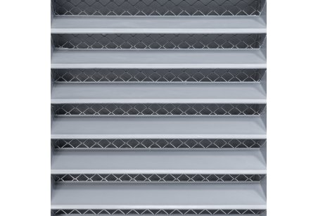 Griglia in vetroresina SMC 120x50 cm per cabine elettriche – foto 2