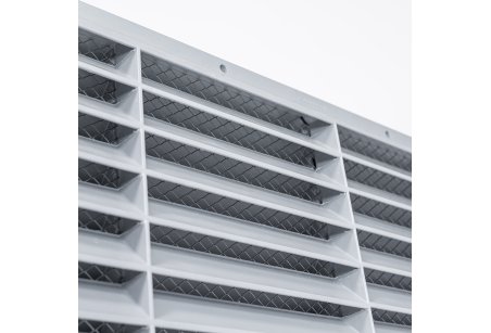 Griglia in vetroresina SMC 120x50 cm per cabine elettriche – foto 3
