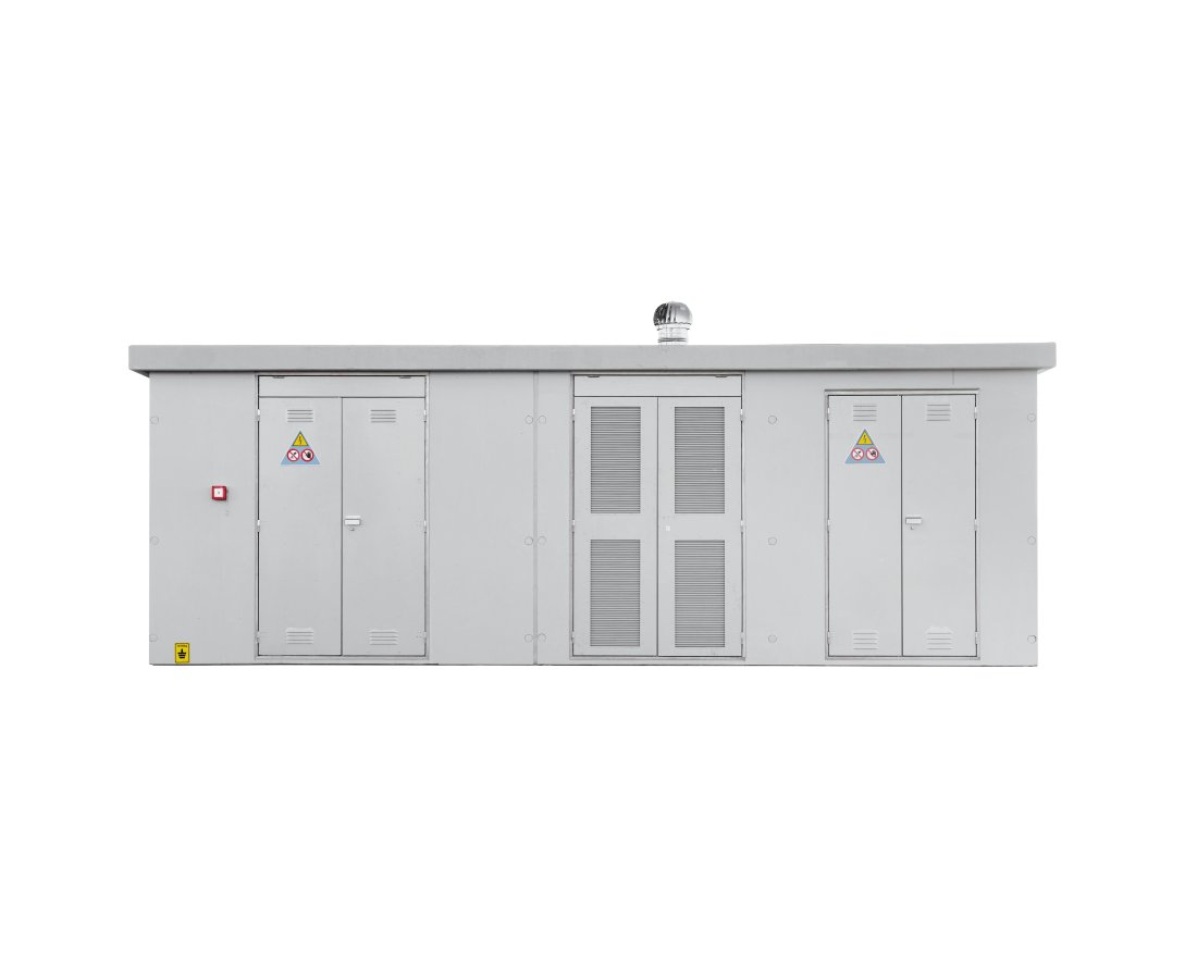 Cabina elettrica prefabbricata MT/BT per potenze fino a 1600 kVA