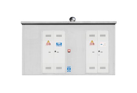 Cabina elettrica prefabbricata MT/BT per potenze fino a 800 kVA