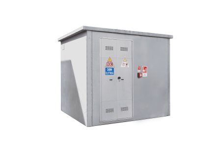 Cabina elettrica prefabbricata di ricezione 2 metri