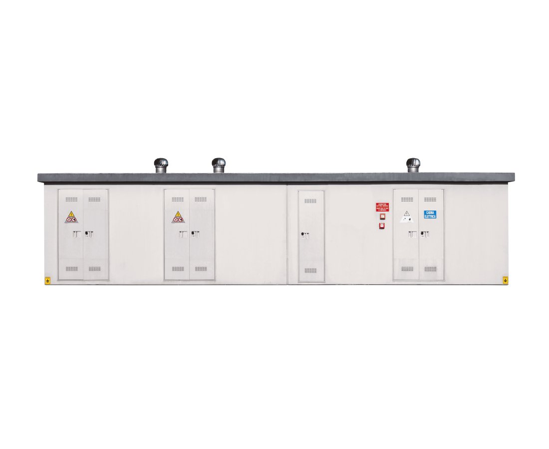 Cabina elettrica prefabbricata MT/BT per potenze fino a 400 kVA