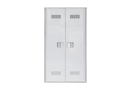 Porta in vetroresina 120x215 per cabine elettriche – foto 2