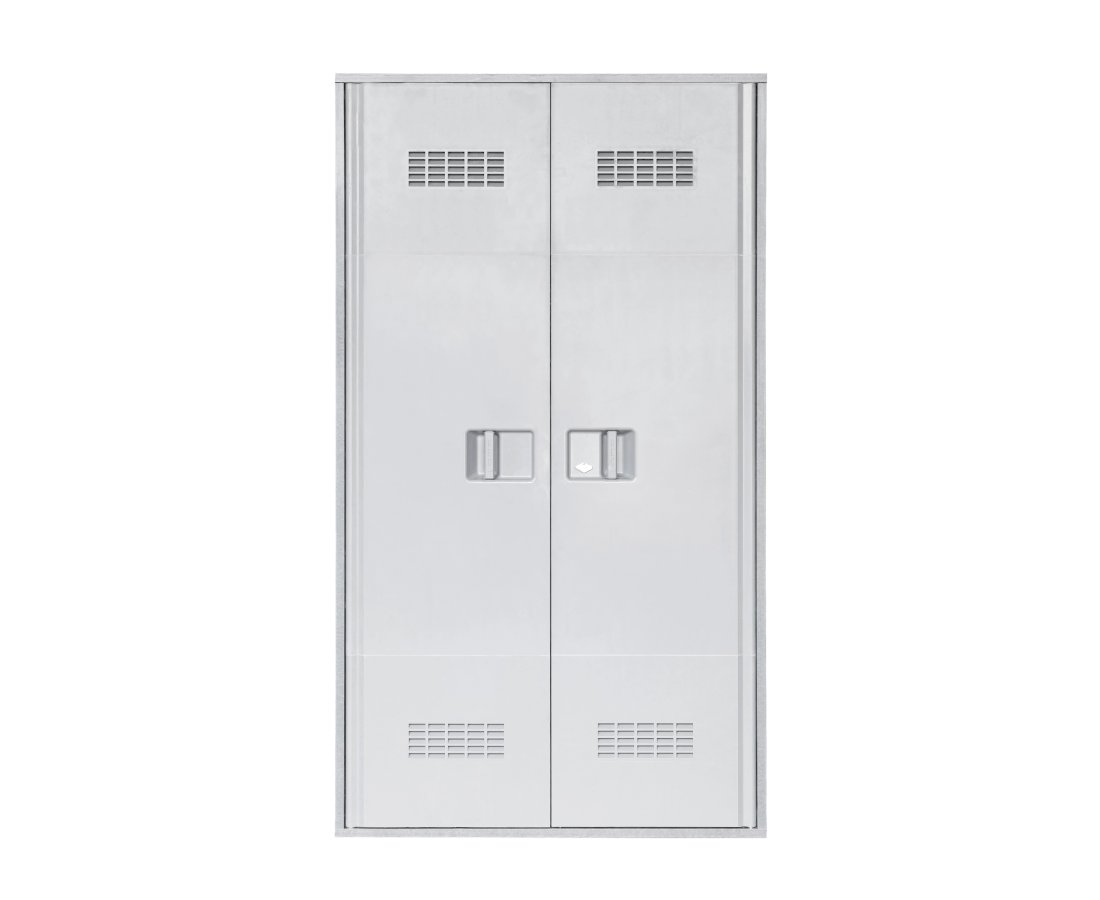 Porta in vetroresina 120x215 per cabine elettriche – foto 2