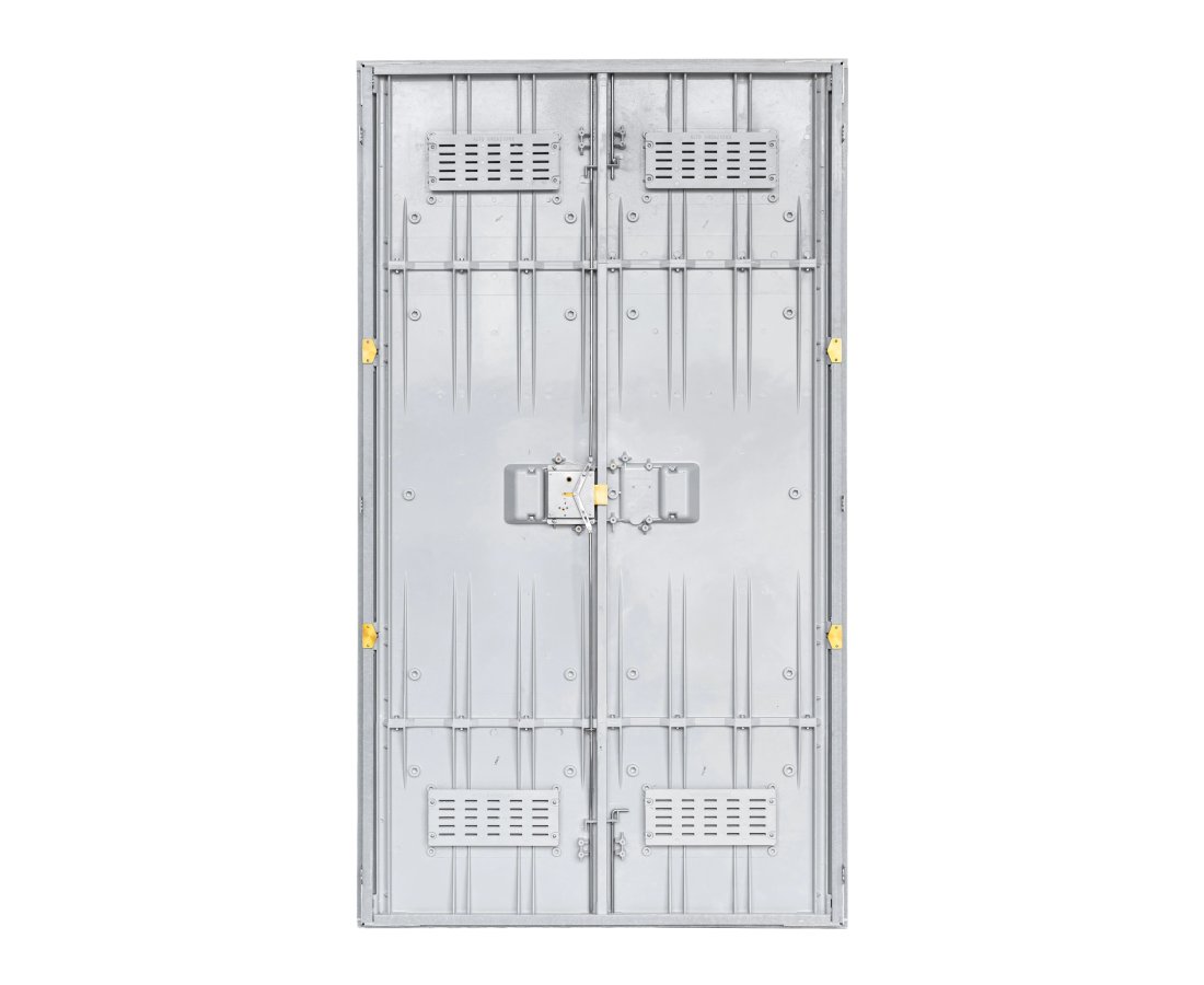 Porta in vetroresina 120x215 per cabine elettriche