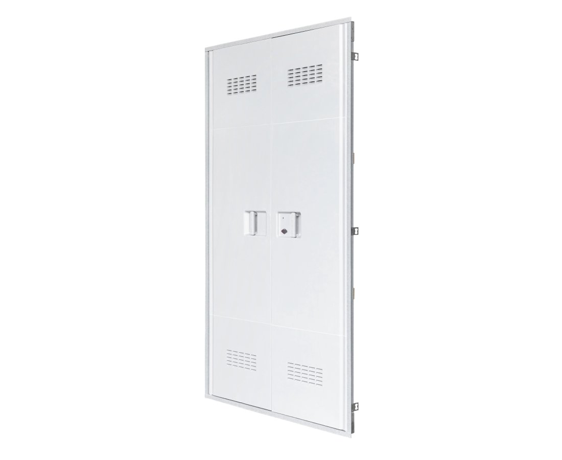 Porta in vetroresina 120x215 per cabine elettriche – foto 3