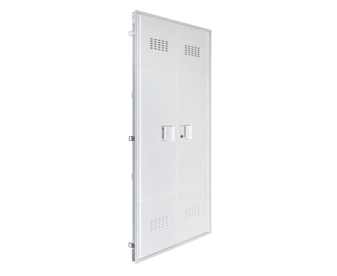 Porta in vetroresina 120x215 per cabine elettriche – foto 4