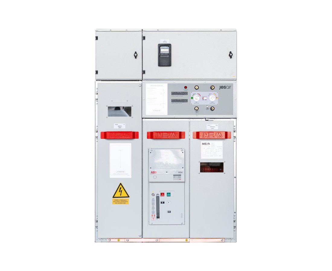 Quadro elettrico SF6 FREE CEI 0-16 arrivo linea ricezione ENEL