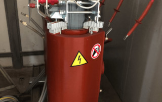 trasformatori isolati in resina installato in cabina